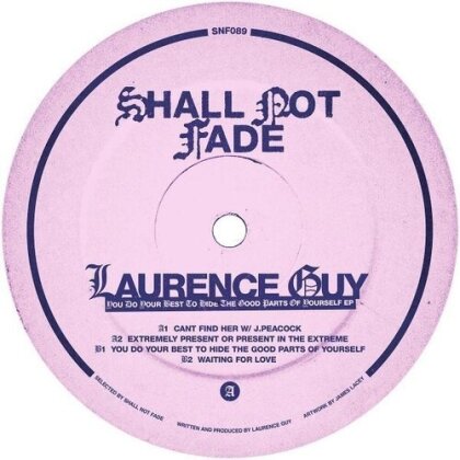 Laurence Guy - You Do Your Best To Hide The Good Parts Of (Colored, 12" Maxi)