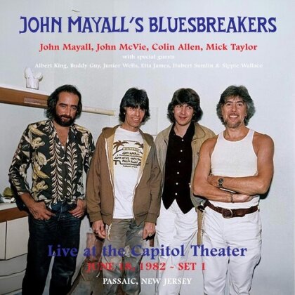 John Mayall & Bluesbreakers - Live At The Capitol Theater - June 18 1982 (Set 1) (Gatefold, Renaissance, Limited Edition, Colored, 2 LPs)