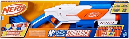 Nerf N Series Strikeback - Blaster, 18 Darts N1, Rückstoss,