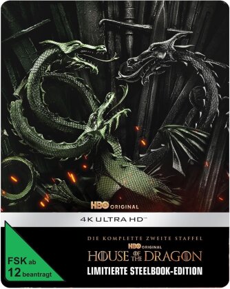 House of the Dragon (Game of Thrones) - Staffel 2 (Limited Edition, Steelbook, 4 4K Ultra HDs)