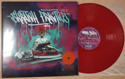 DJ T-Kut - Scratch Practice Vol.2 (2024 Reissue, Play With Records, Red Vinyl, LP)