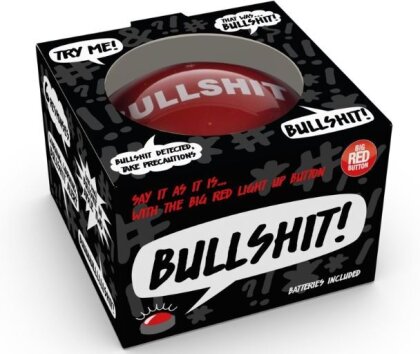 Bullshit Button - der Bestseller!