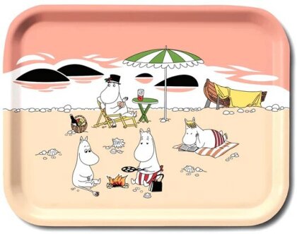 Moomin/Mumin Tablett Sommer Strand