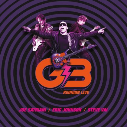 G3, Joe Satriani, Steve Vai & Eric Johnson - Reunion Live - 25th Anniversary Reunion Tour (2 CDs)