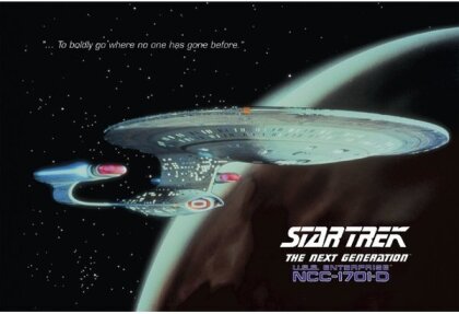 Star Trek Poster USS Enterprise (1701-D) - The next Generation