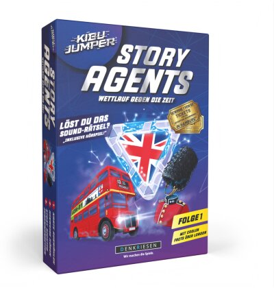 DENKRIESEN - KIBU JUMPER® - Story Agents - London - "Wettlauf gegen die Zeit"