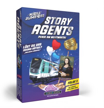 DENKRIESEN - KIBU JUMPER® - Story Agents - Paris - "Panik am Montmartre"