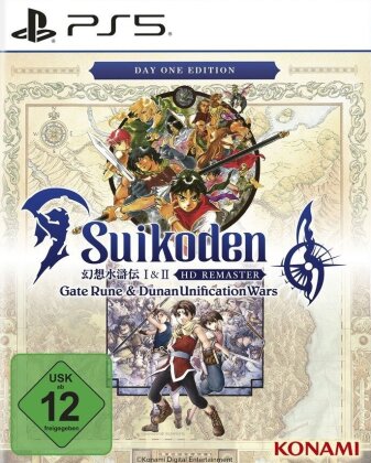 Suikoden 1 + 2 HD Remaster - Gate Rune and Dunan Unification Wars (Day One Edition)