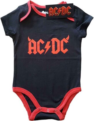 AC/DC - Horns (Black) Baby (Black) Months - Grösse 9-12 Months