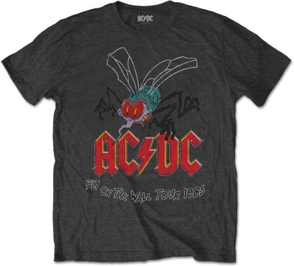 AC/DC Unisex T-Shirt - Fly on the Wall - Grösse XXL