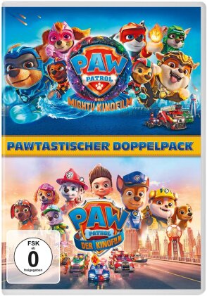 PAW Patrol: Der Kinofilm (2021) / PAW Patrol: Der Mighty Kinofilm (2023) (2 DVDs)