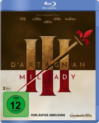 Die drei Musketiere - D'Artagnan (2023) / Die drei Musketiere - Milady (2023) (2 Blu-rays)