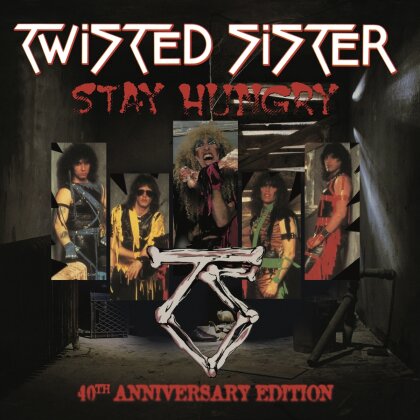 Twisted Sister - Stay Hungry (2024 Reissue, Rocktober 2024, Rhino, 140 Gramm, 40th Anniversary Edition, Red Vinyl, 2 LPs)