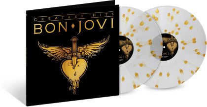 Bon Jovi - Greatest Hits (2024 Reissue, Limited Edition, Clear Gold Vinyl, 2 LPs)