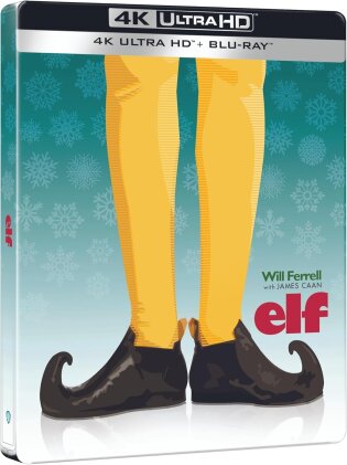 Elf (2003) (Limited Edition, Steelbook, 4K Ultra HD + Blu-ray)