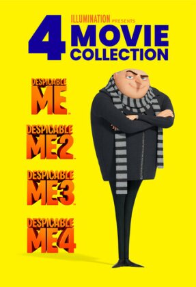 Despicable Me 1-4 - 4 Movie Collection (4 DVDs)