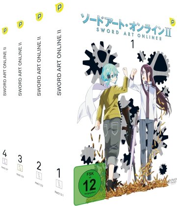 Sword Art Online II - Staffel 2 (Gesamtausgabe, 8 DVDs)