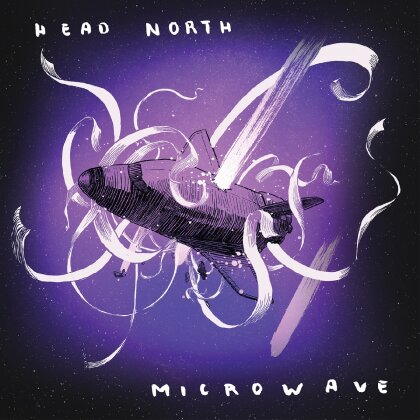 Head North & Microwave - Split (2024 Reissue, Sideonedummy, White Purple Vinyl, LP)