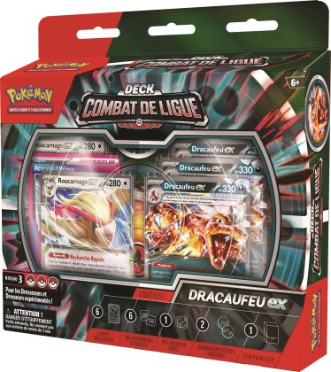 Pokémon JCC - Deck Combat de Ligue Dracaufeu-ex