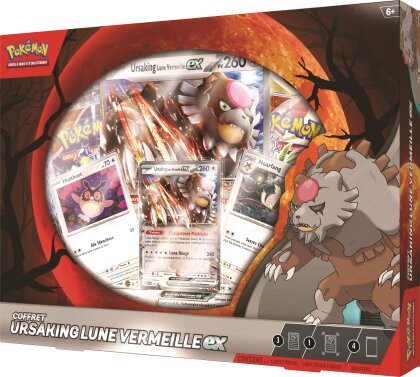 Pokémon JCC - Coffret Ursaking Lune Vermeille-ex