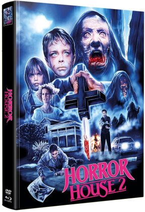 Horror House 2 (1990) (Wattiert, Limited Edition, Mediabook, Blu-ray + DVD)