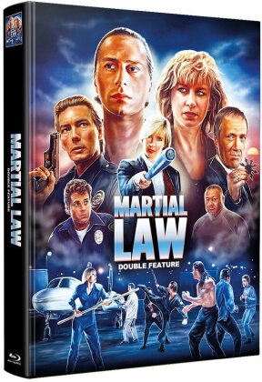 Martial Law (Wattiert, Double Feature, Limited Edition, Mediabook, 2 Blu-rays)