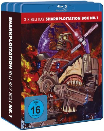 Sharkploitation Blu-ray Box Nr. 1 (3 Blu-rays)