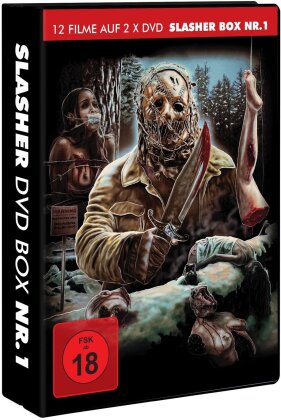 Slasher DVD Box Nr. 1 - 12 Filme! (5 DVDs)