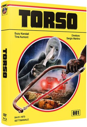 Torso (1973) (Wattiert, Limited Edition, Mediabook, Blu-ray + DVD)