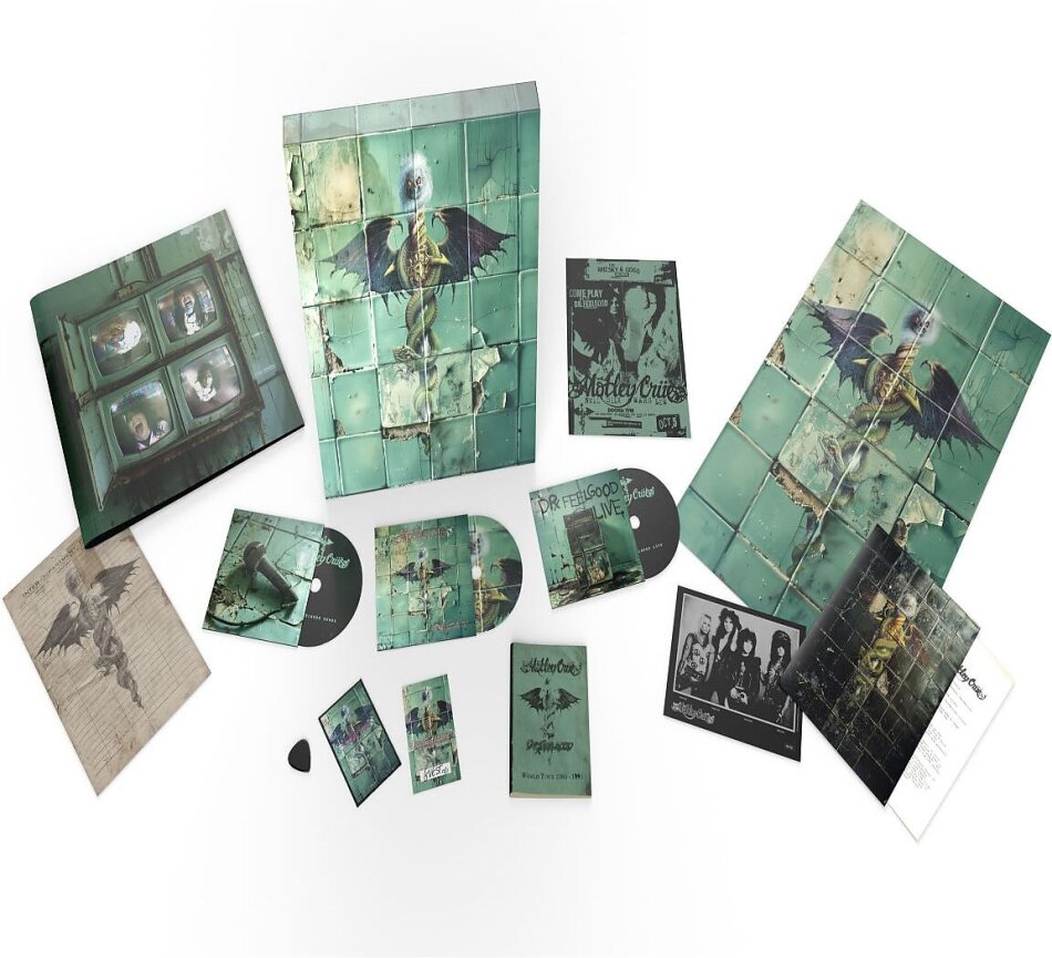 Mötley Crüe - Dr. Feelgood (2024 Reissue, Boxset, BMG Rights Management, 35th Anniversary Edition, 3 CDs)