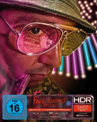 Fear and Loathing in Las Vegas (1998) (Director's Cut, 4K Ultra HD + 2 Blu-rays)