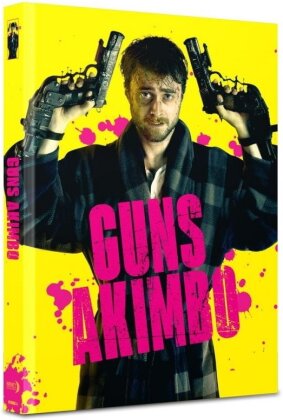 Guns Akimbo (2019) (Cover C, Limited Edition, Mediabook, Blu-ray + DVD)