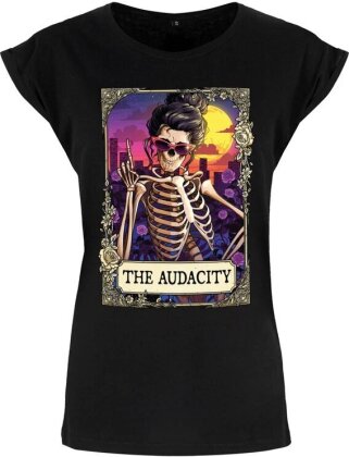 Deadly Tarot RIP: The Audacity - Premium Ladies T-Shirt - Grösse L