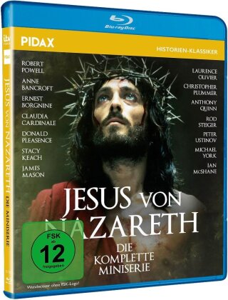 Jesus von Nazareth - Die komplette Miniserie (1977) (Pidax Historien-Klassiker)