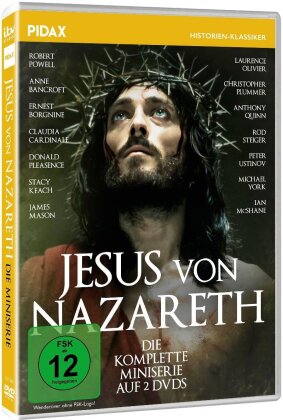 Jesus von Nazareth - Die komplette Miniserie (1977) (Pidax Historien-Klassiker, 2 DVDs)