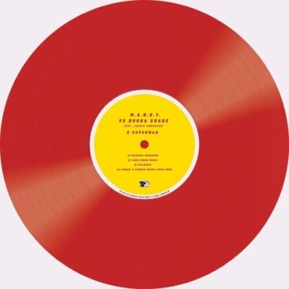 Mandy & Booka Shade - O Superman 2024 (Red Vinyl, 12" Maxi)