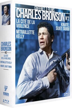 Charles Bronson - La cité de la violence / Mitraillette Kelly / Kinjite : Sujet tabou (3 Blu-ray)