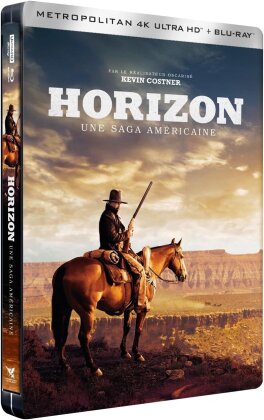 Horizon : une saga américaine (2024) (Limited Edition, Steelbook, 4K Ultra HD + Blu-ray)