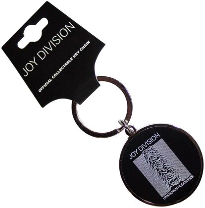 Joy Division Keychain - Unknown Pleasures