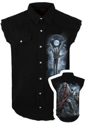 Spiral: Grim Rocker - Sleeveless Worker Shirt - Grösse L