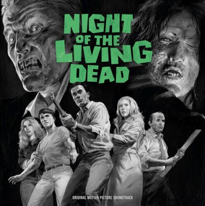 Night Of The Living Dead - OST (2024 Reissue, Waxwork, Green Vinyl, 2 LPs)