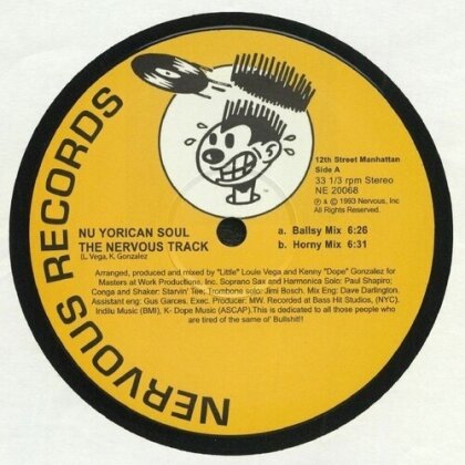 Nu Yorican Soul - The Nervous Track (2024 Reissue, 12" Maxi)