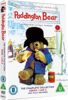 Paddington Bear - The Complete Collection: Series 1 and 2 (Remastered, Restaurierte Fassung, 2 DVDs)