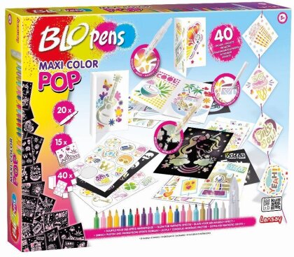 BLOPENS - Sprühstifteset Maxi Pop Art