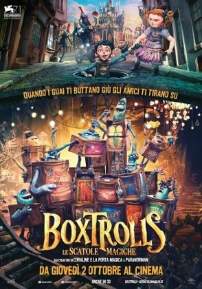 Boxtrolls - Le scatole magiche (2014) (Edizione Limitata, Steelbook, 4K Ultra HD + Blu-ray)