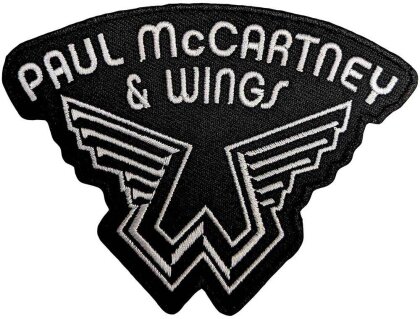 Paul McCartney Woven Patch - Wings Logo (Standard)
