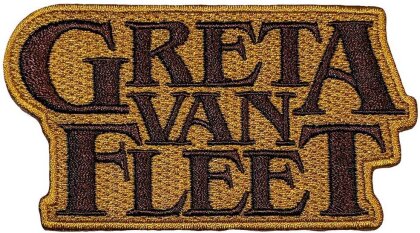 Greta Van Fleet Woven Patch - Amber Logo (Standard)