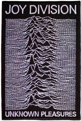 Joy Division Woven Patch - Unknown Pleasures (Standard)