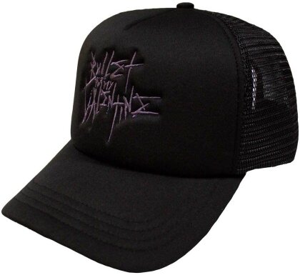 Bullet For My Valentine Unisex Mesh Back Cap - Purple Logo