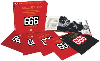 Aphrodites Child - 666 (The Apocalypse Of John, 13/18) (2024 Reissue, Boxset, Mercury Records, 50th Anniversary Edition, 4 CDs + Blu-ray)